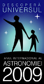 logo Sigla Anului International al Astronomiei 2009